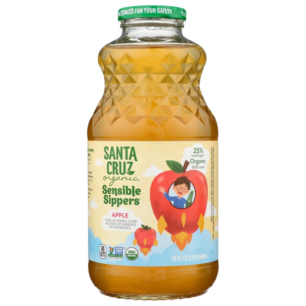 Organic Sensible Sippers Apple Juice - 32 fl oz