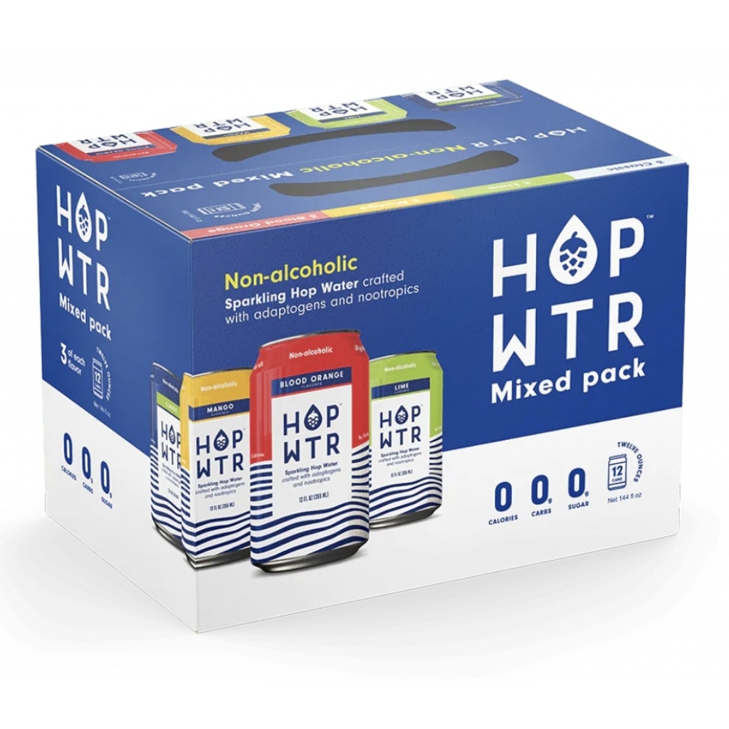 HOP WTR Variety Pack - 12 Pack, 144 oz