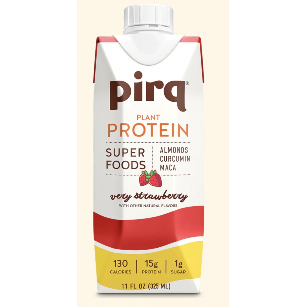 Pirq's Plant Protein Ready-to-Drink Strawberry - 11 oz