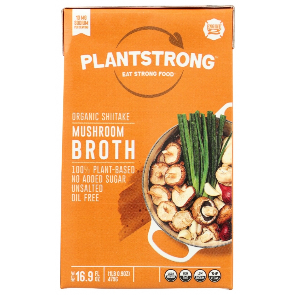 Low Sodium Shiitake Mushroom Broth - 16.9 fl oz