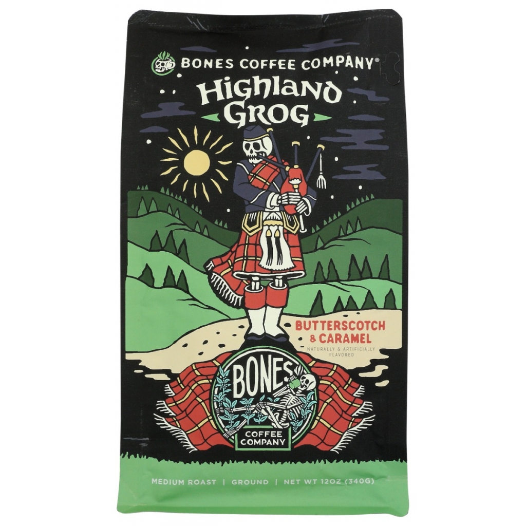 Highland Grog Ground Coffee - 12 oz