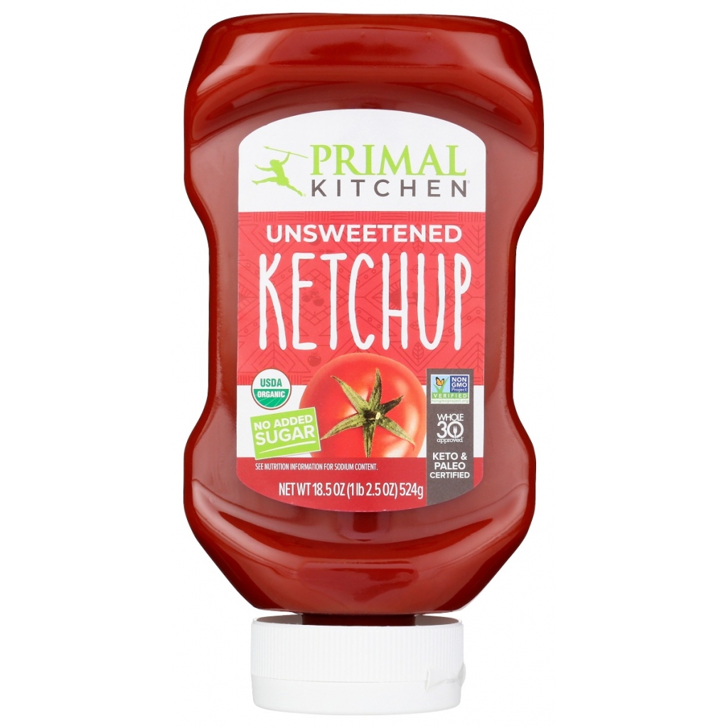 PRIMAL KITCHEN® Unsweetened Organic Ketchup - 18.5 oz