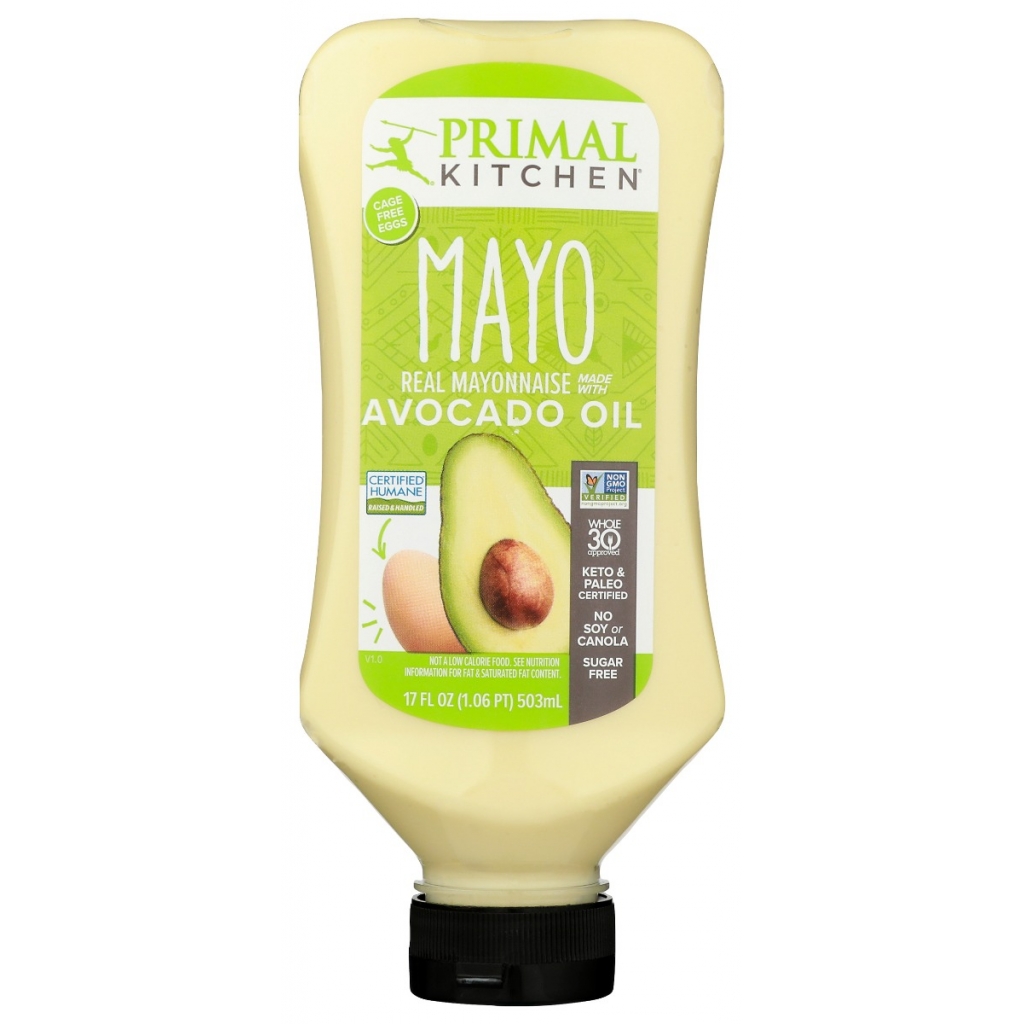 Avocado Oil Mayonnaise - Deliciously Creamy, 17 oz