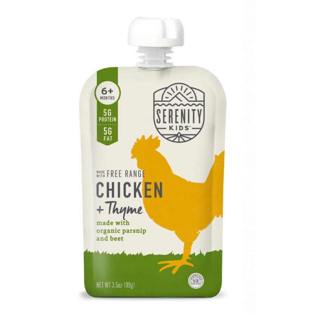 Free Range Chicken Thyme Baby Food for Comfort