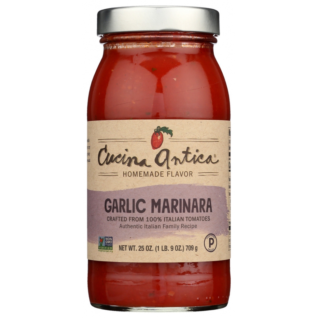 Garlic Marinara Sauce - Flavorful Tradition, 25 oz