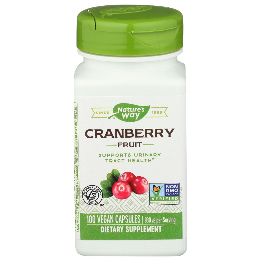 Nature's Way Cranberry Fruit - 100 Capsules