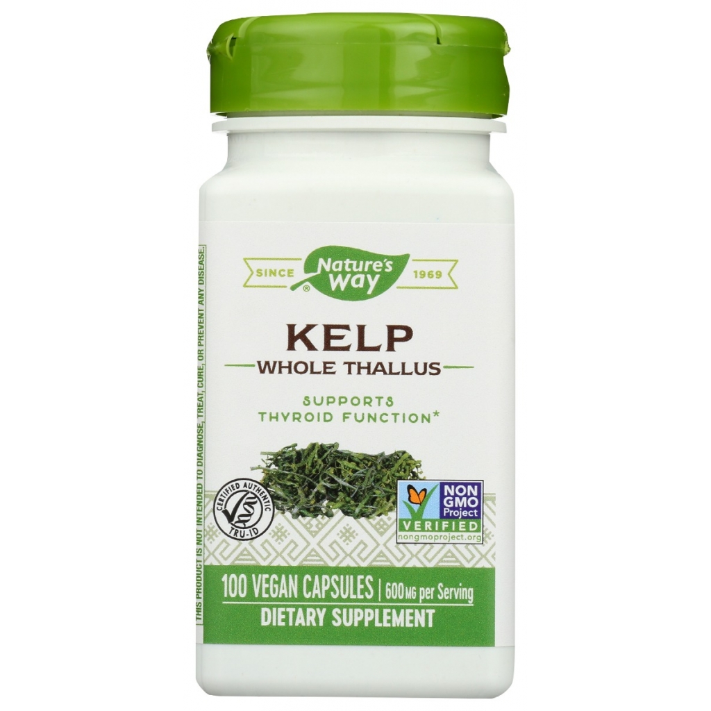 Kelp Supplements - 100 Veggie Capsules