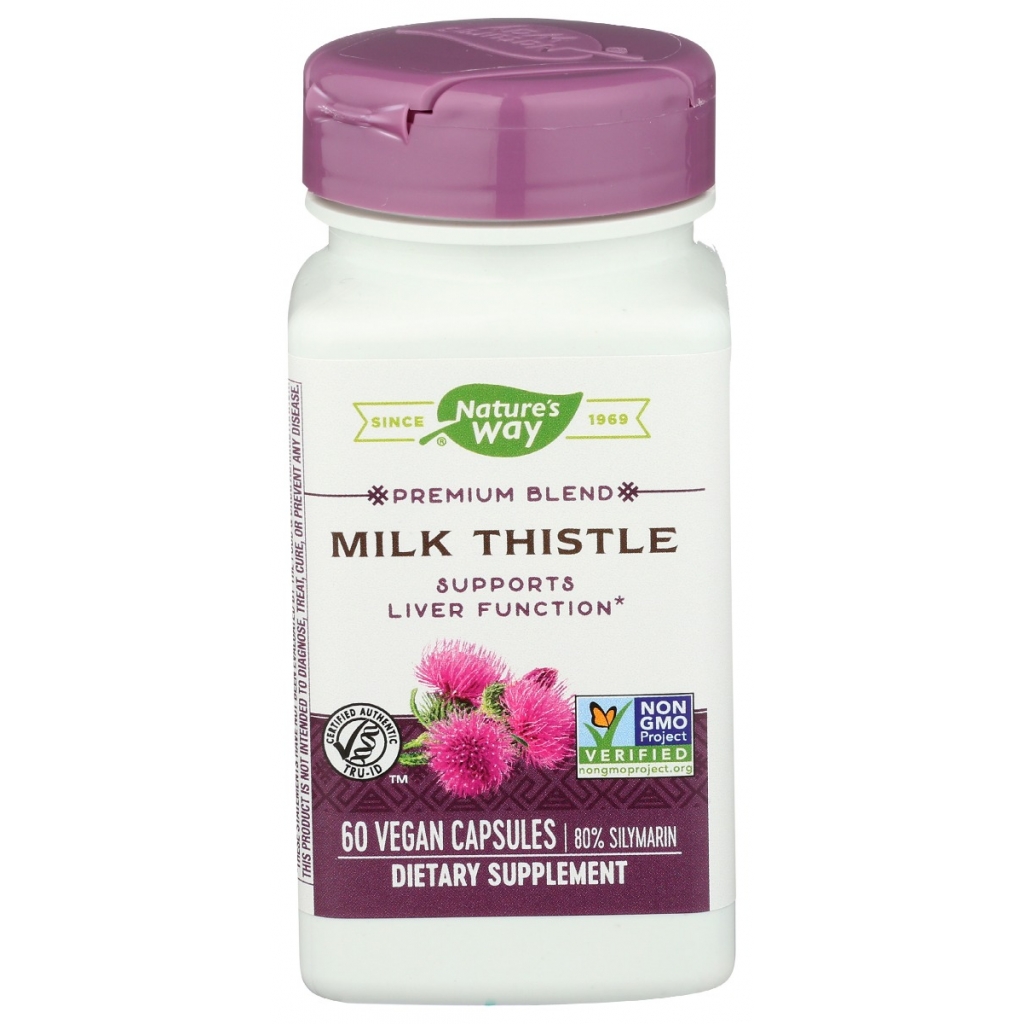 Milk Thistle Capsules, 60 count