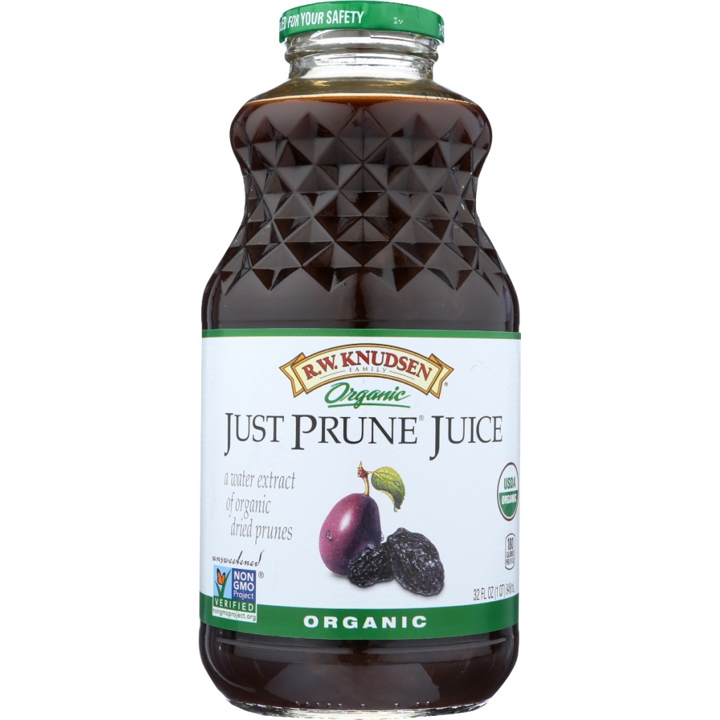 Organic Just Prune Juice - Refreshing Health Drink, 32 fl oz