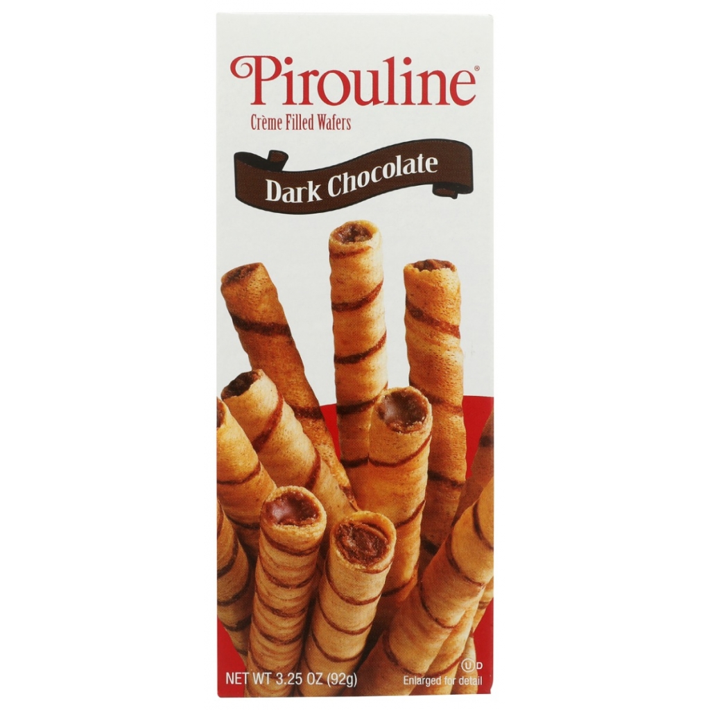 Pirouline Crème Filled Wafers Dark Chocolate - 3.25 oz