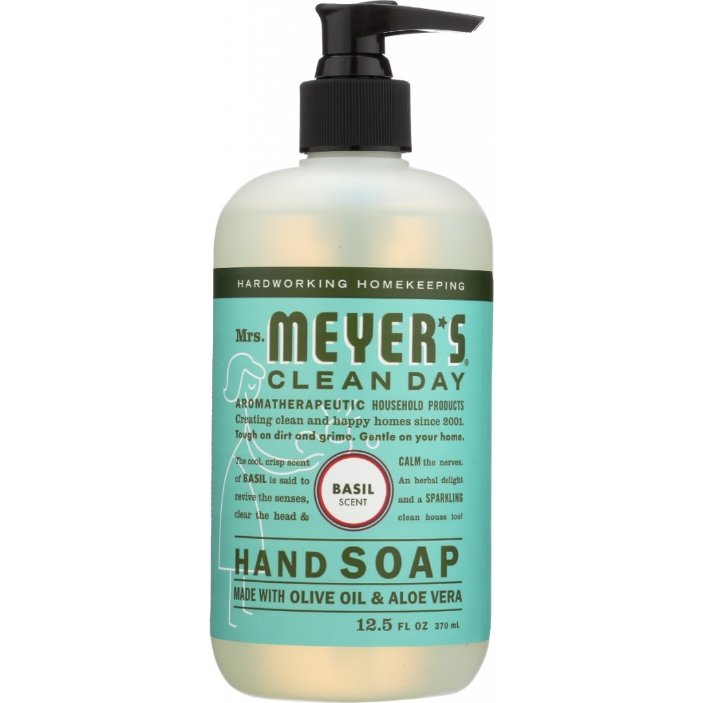 Basil Liquid Hand Soap - 12.5 oz