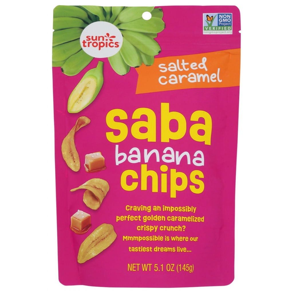 Caramel Banana Chips - 5.1 OZ