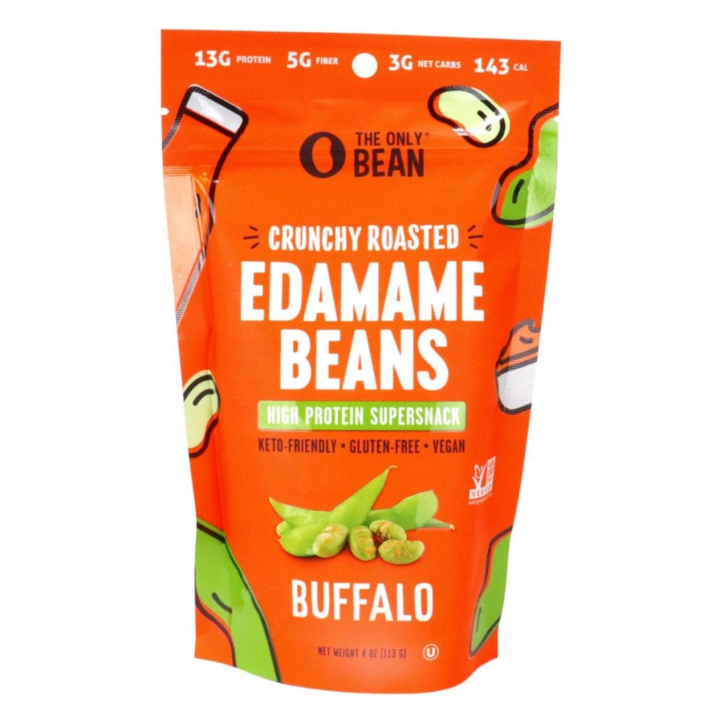 Crunchy Buffalo Roasted Edamame - 4 oz