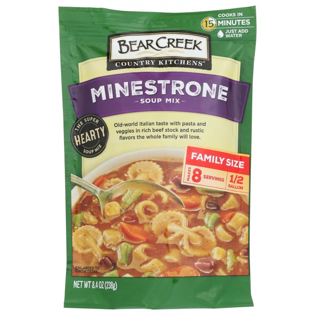 Bear Creek Minestrone Soup Mix - 8.4 oz