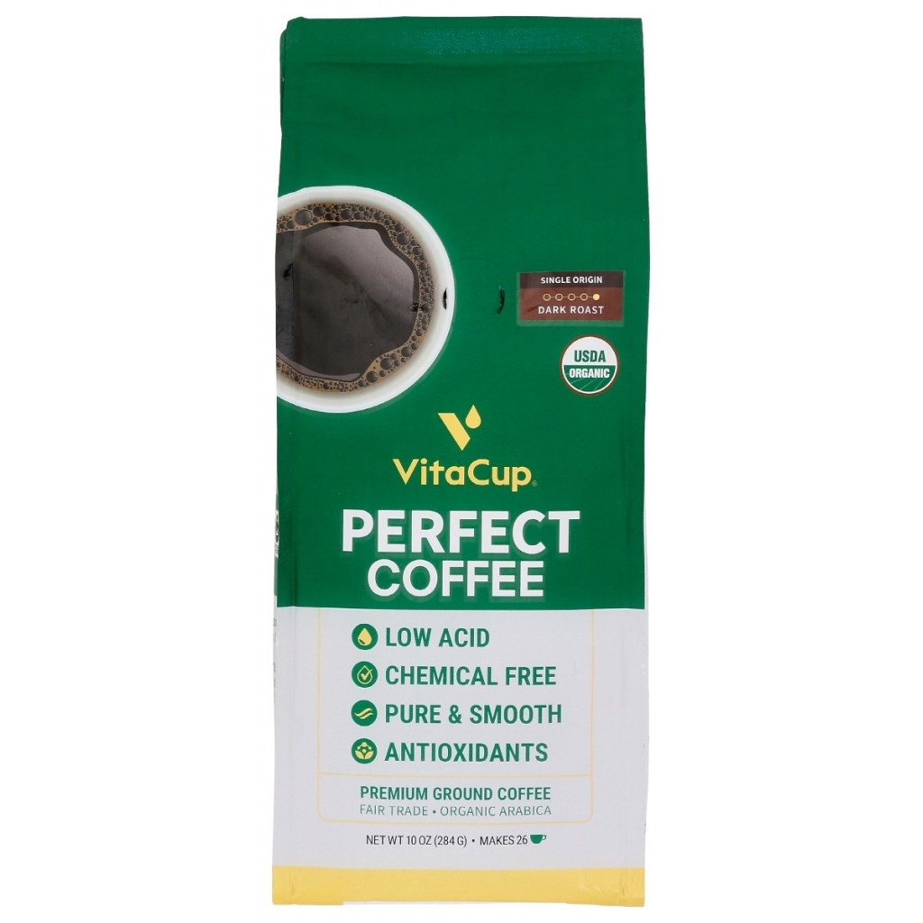 VitaCup Perfect Blend Ground Coffee - 10 OZ