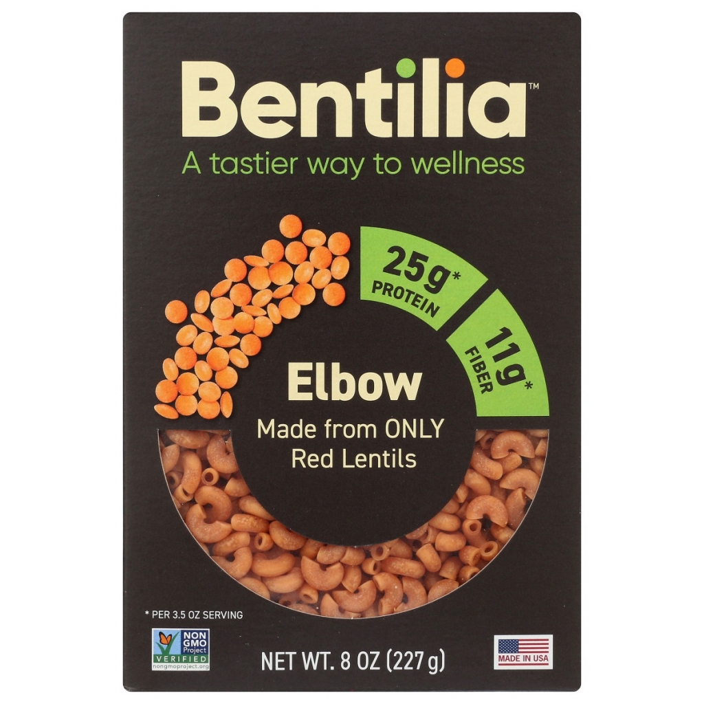 Red Lentil Elbow Pasta - 8 oz