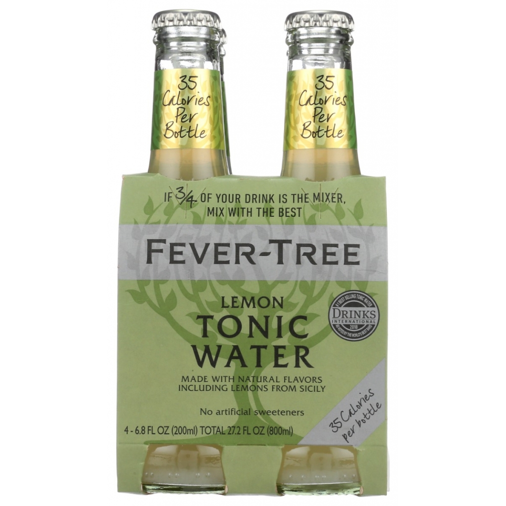 Lemon Tonic 4Pack - Refreshing Citrus Beverage