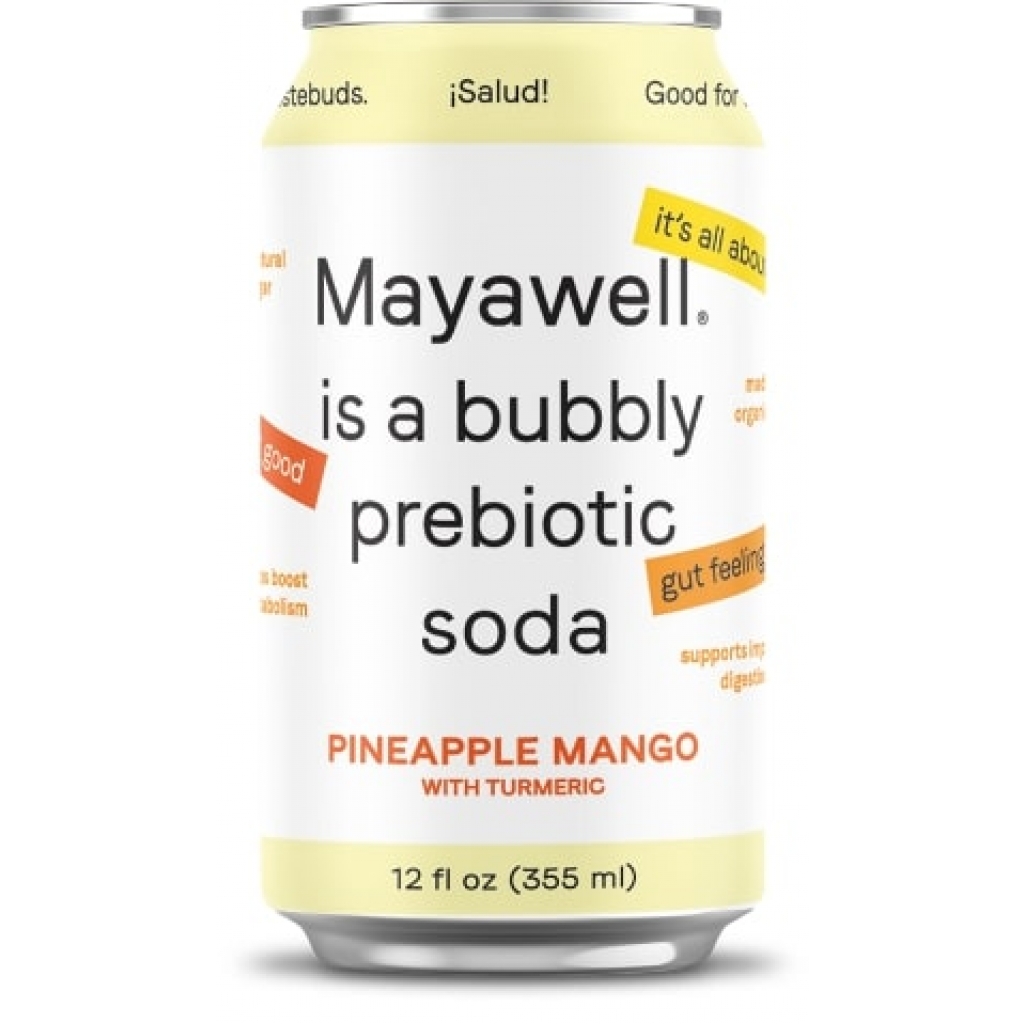 Tropical Prebiotic Soda with Pineapple and Mango