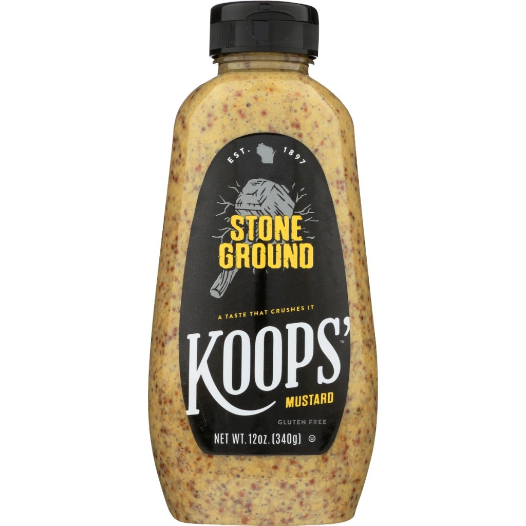 Stone Ground Mustard, 12 oz