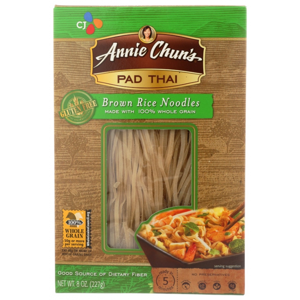 Authentic Pad Thai Brown Rice Noodles - 8 oz