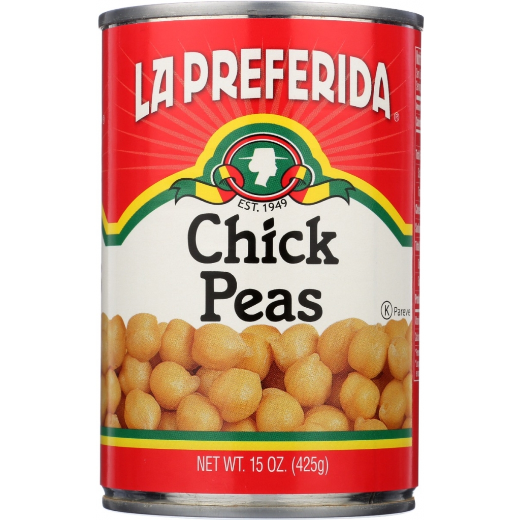 Canned Chick Peas, 15 oz