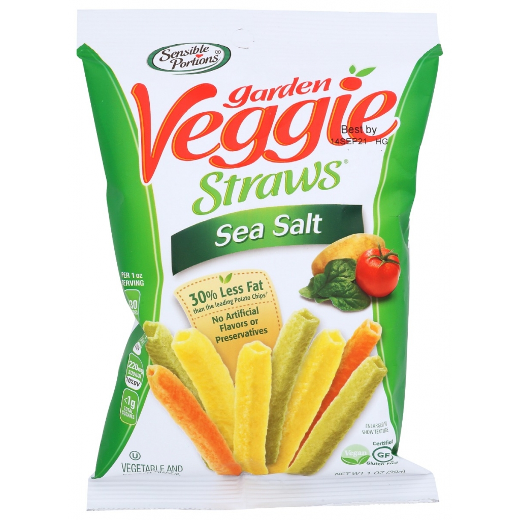 Sensible Portions Garden Veggie Straws - 1 oz