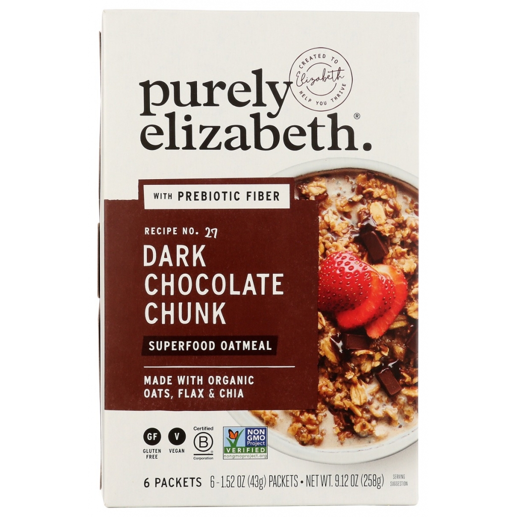 Dark Chocolate Chunk Superfood Oatmeal - 9.12 oz