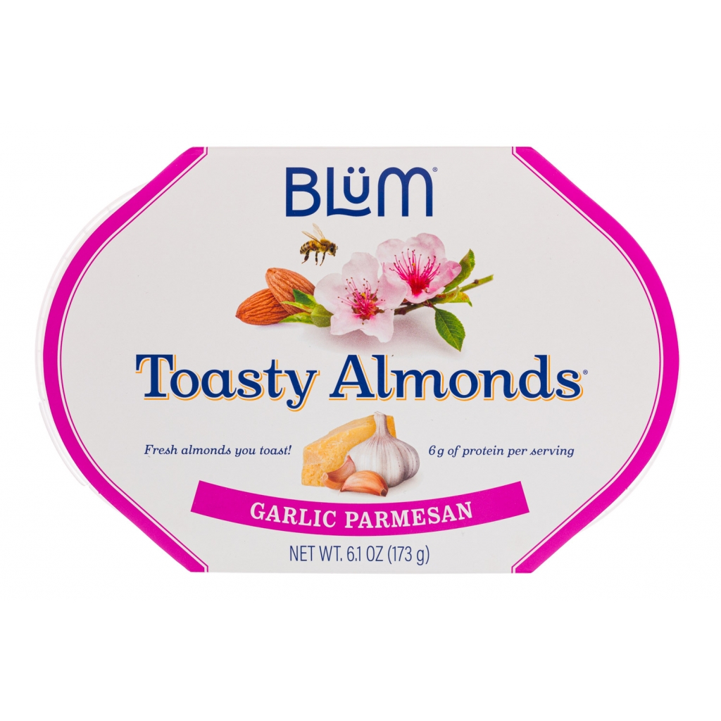 Gourmet Garlic Parmesan Toasty Almonds - 6 oz