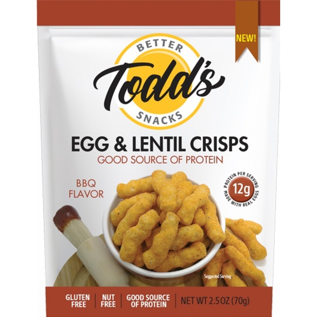 BBQ Egg Lentil Chips – 2.5 oz