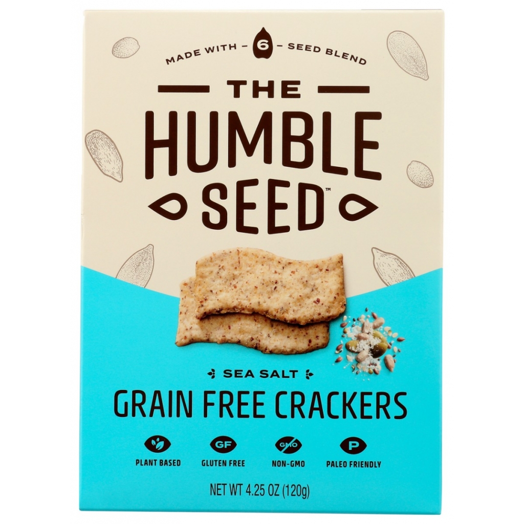 Sea Salt Grain-Free Crackers - 4.25 oz