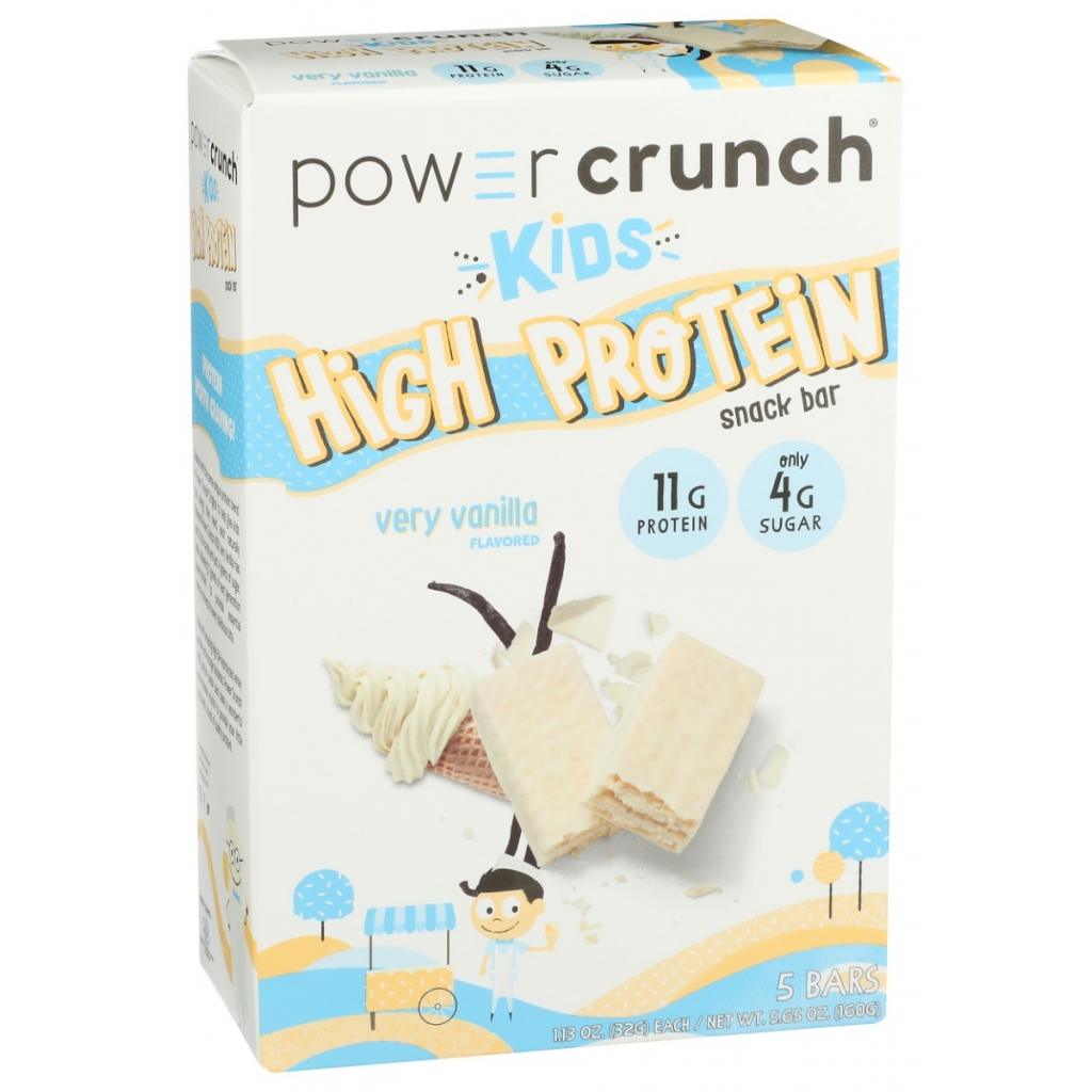 Power Crunch Kids Very Vanilla Snack Bar - 5.65 oz