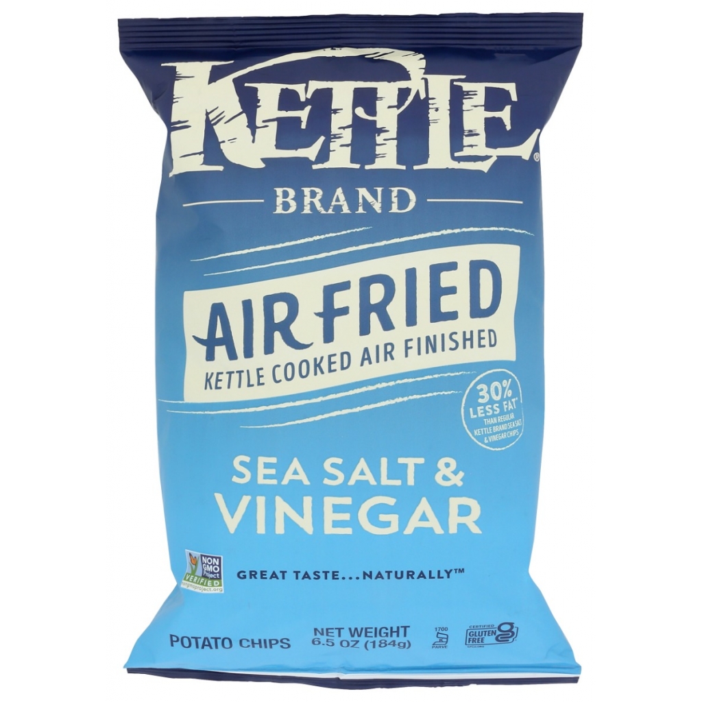 Air Fried Sea Salt Vinegar Potato Chips, 6.5 oz