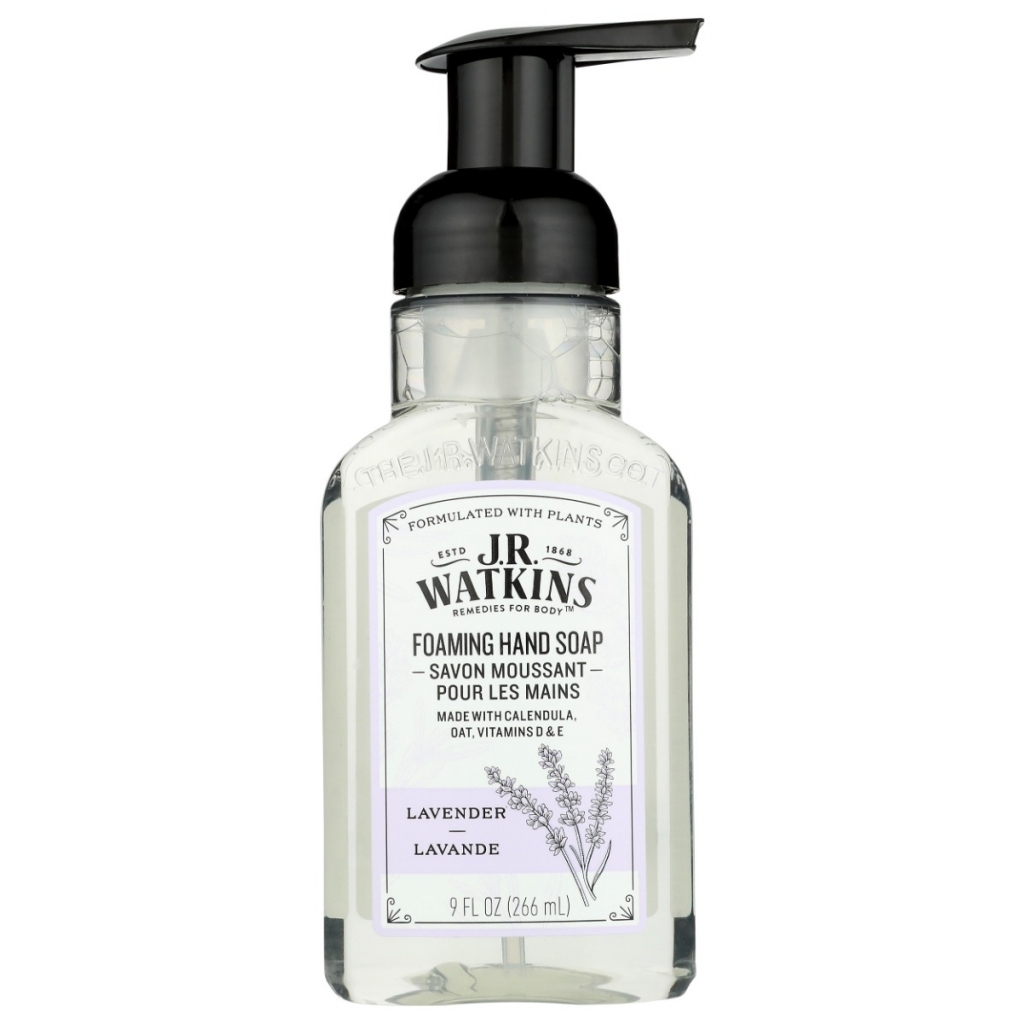 Lavender Foaming Hand Soap - Nourishing Cleanser, 9 fl oz