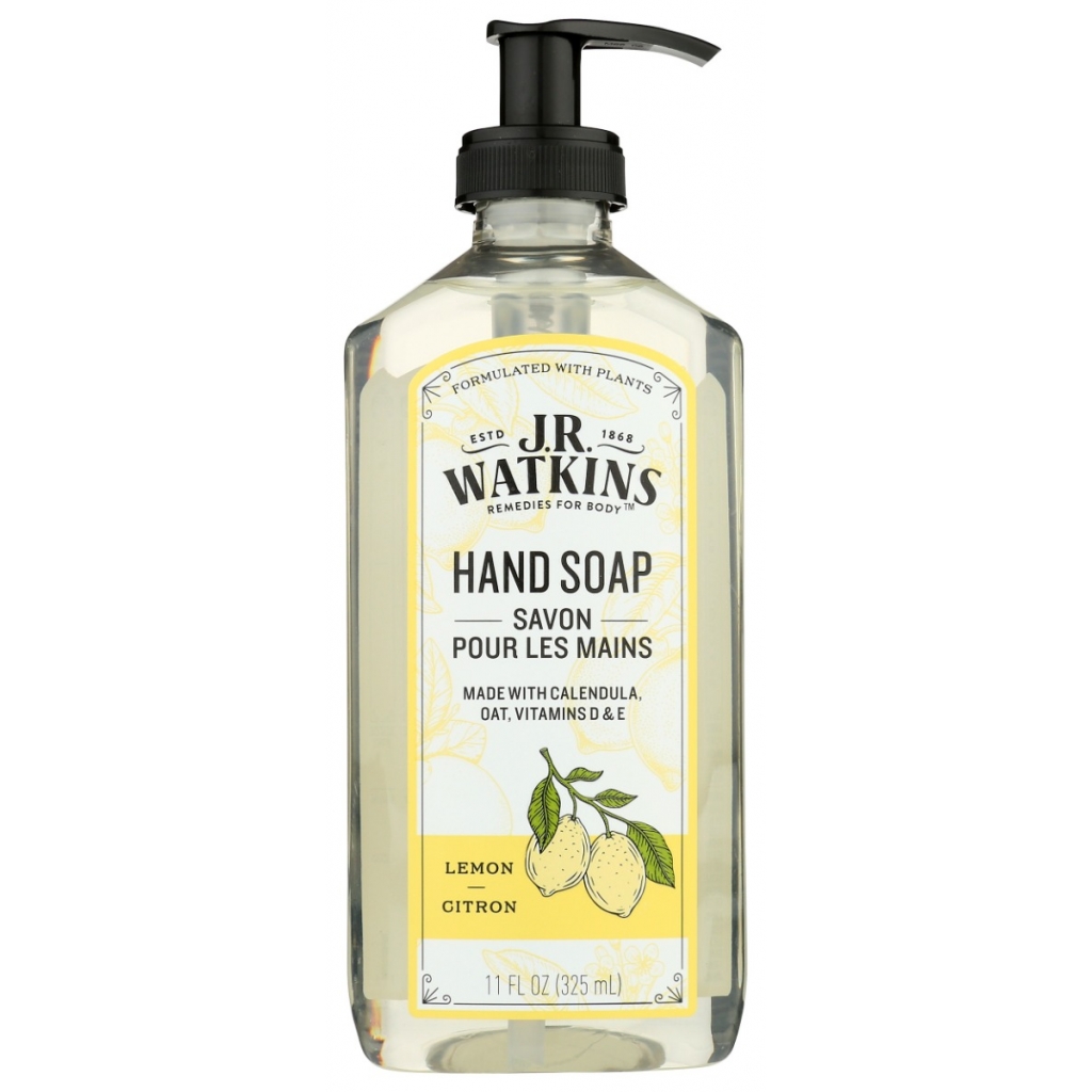 Natural Hand Gel Soap Lemon, 11 oz