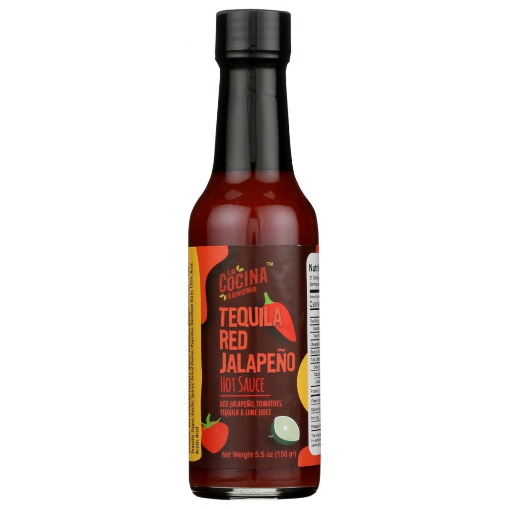 California Hot Tequila Pepper Sauce, 5.5 oz