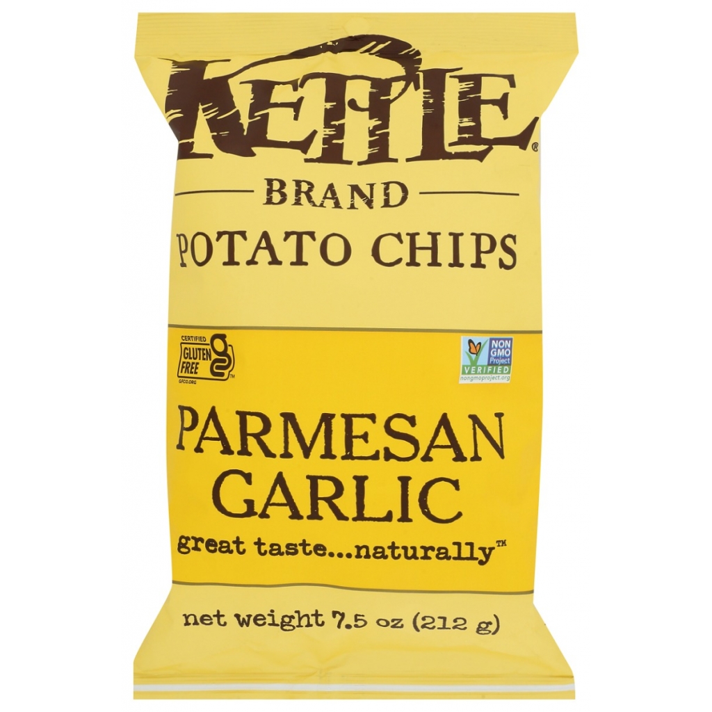 Parmesan Garlic Potato Chips - 7.5 oz