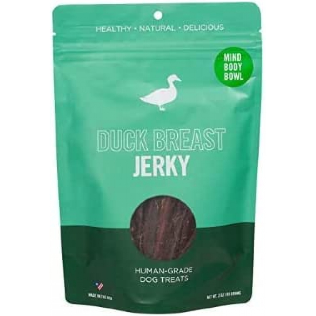 Duck Breast Jerky Dog Treats - 3 oz