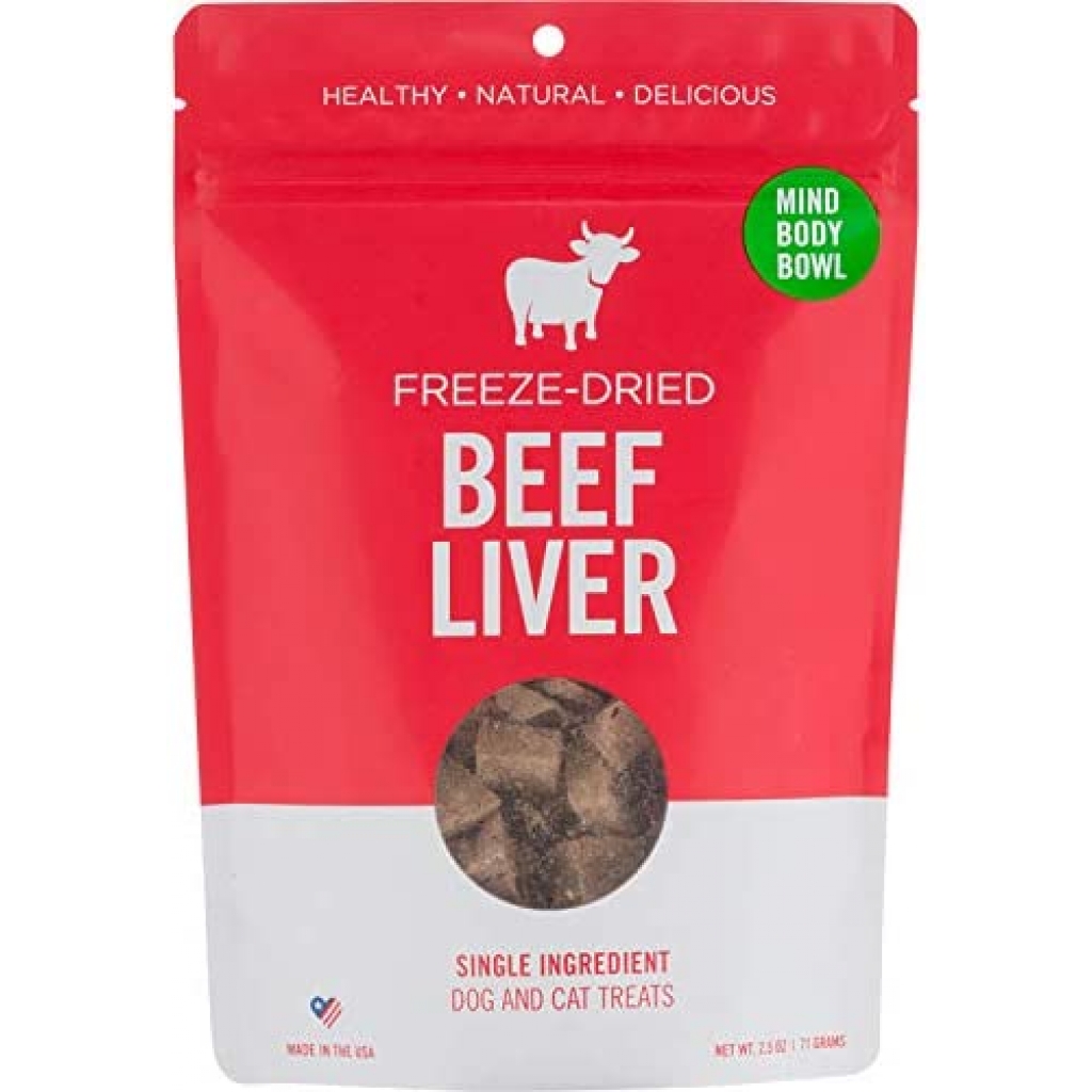 Natural Beef Liver Dog Treat, 2.5 oz