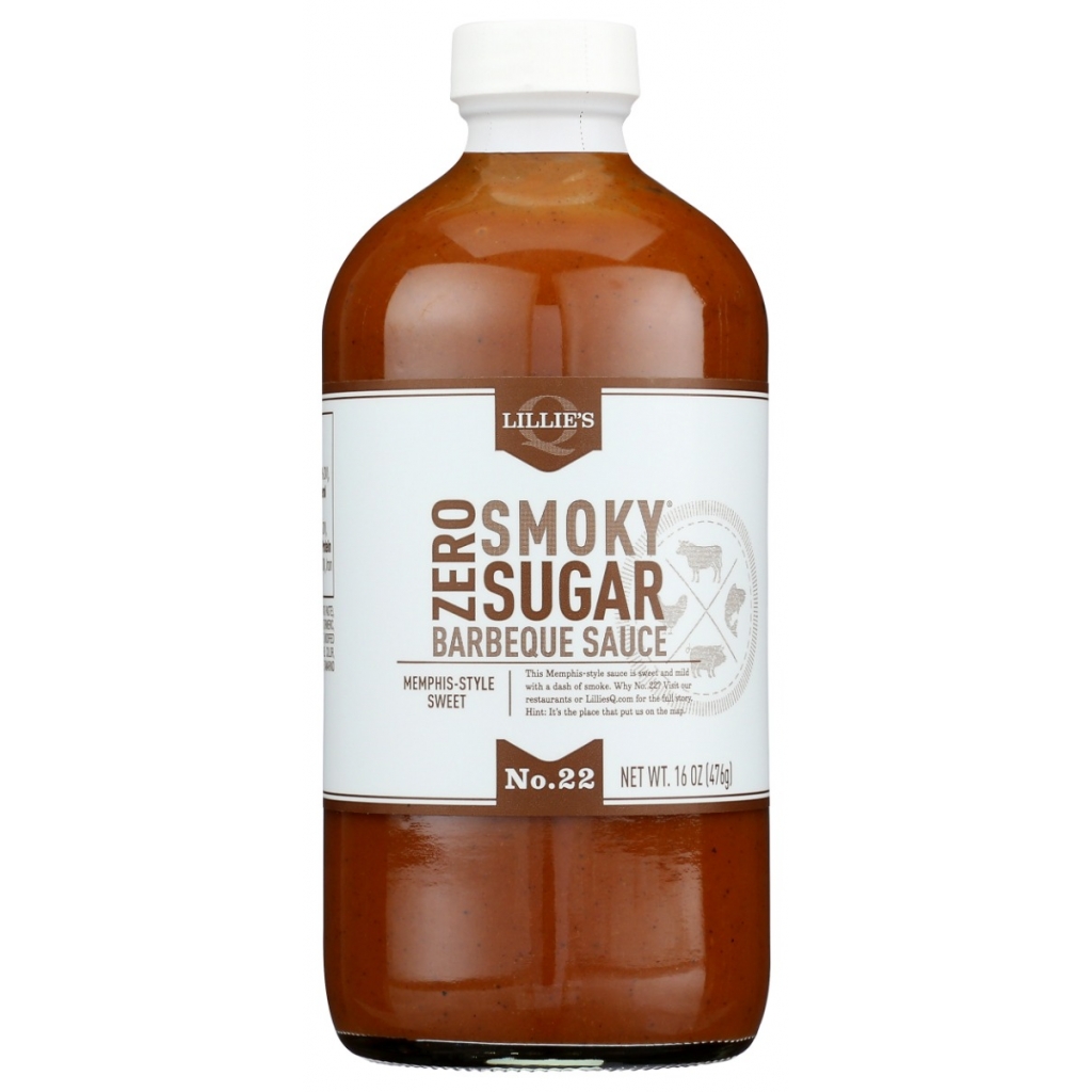 Memphis-Style Smoky Zero Sugar BBQ Sauce - 16 Oz