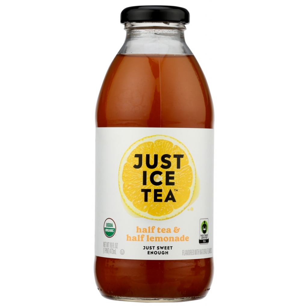 Just Iced Tea Half Tea Half Lemonade, 16 fl oz