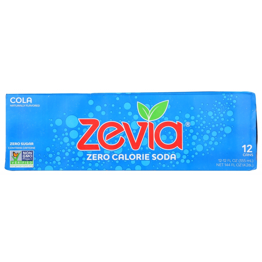 Zero Calorie Cola Soda, 144 fl oz