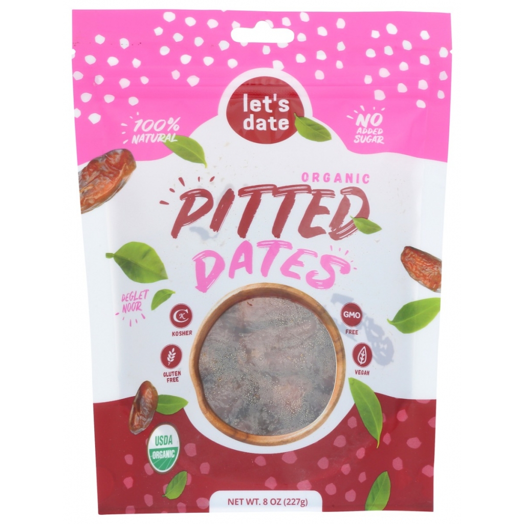 Organic Pitted Dates, 8 oz