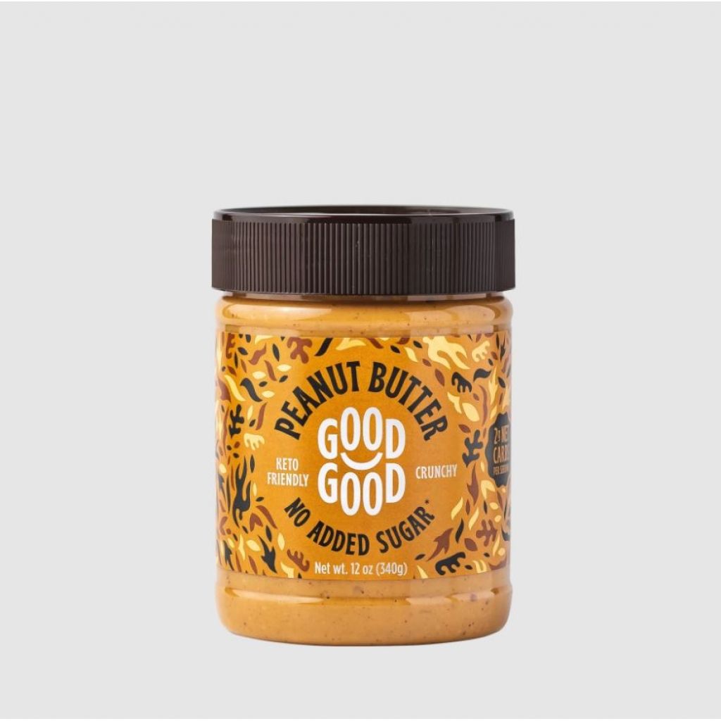 Crunchy Peanut Butter No Sugar Added - Pure Peanut Flavor