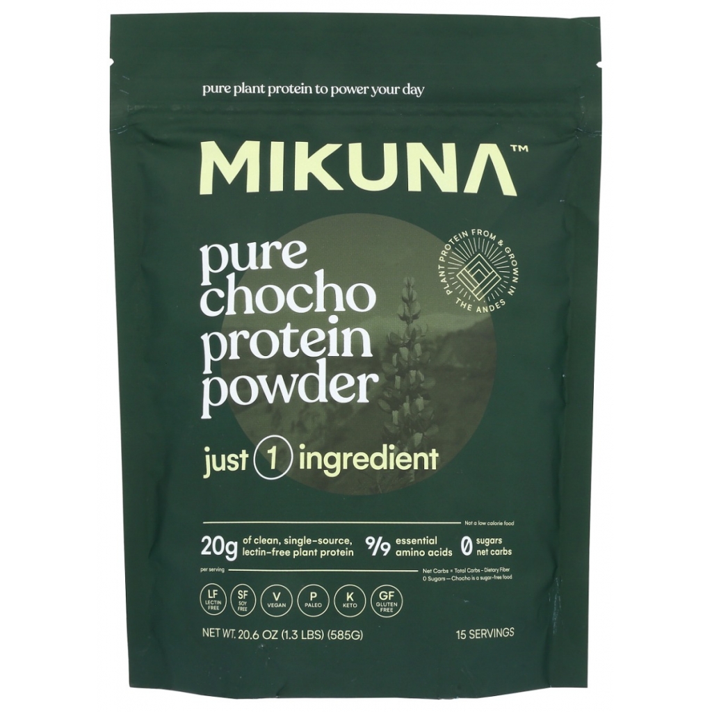 Organic Pure Chocho Protein Powder, 20.7 oz