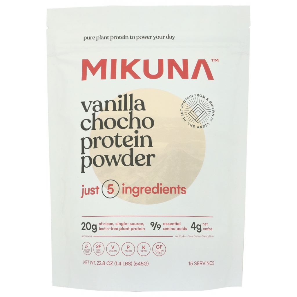 Vanilla Chocho Protein Powder - 22.8 oz