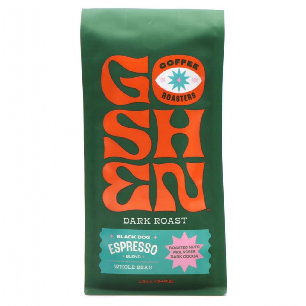 Black Dog Espresso Whole Bean Coffee - 12 oz