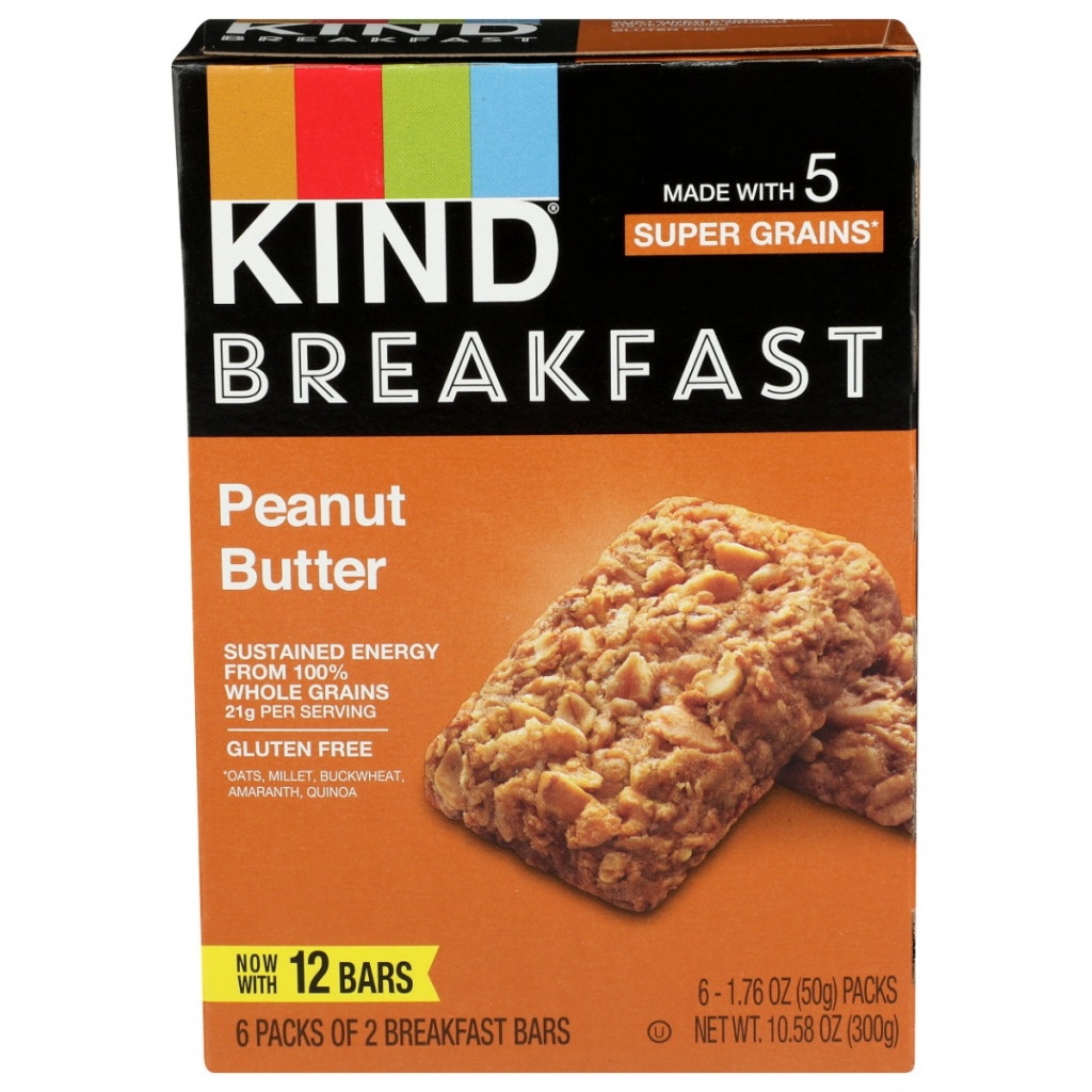 Peanut Butter Breakfast Bar, 10.58 oz