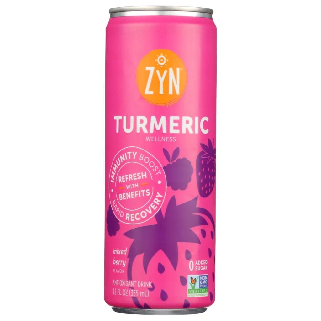 Nutrient-Rich Turmeric Wellness Drink - Mixed Berry, 12 fl oz