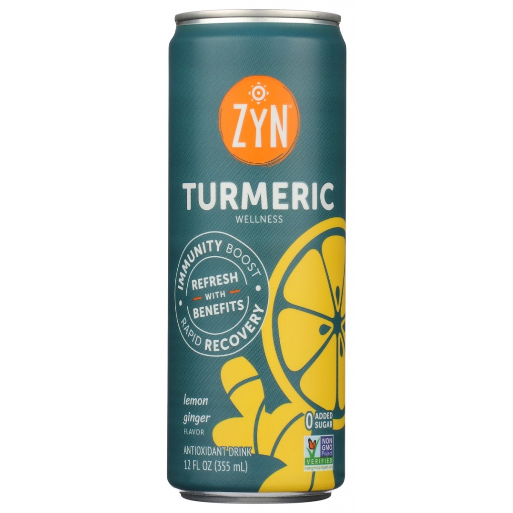 Turmeric Wellness Drink - Lemon Ginger, 12 fl oz