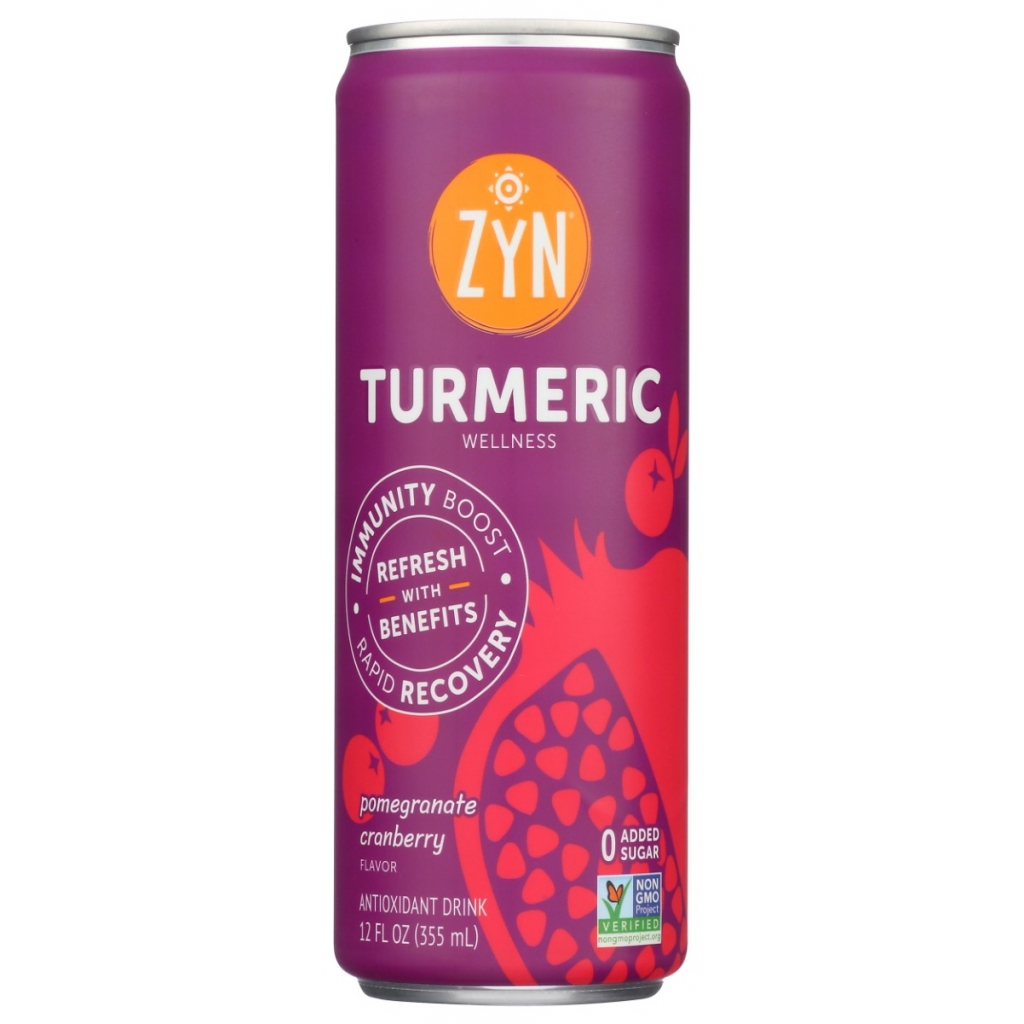 Turmeric Wellness Drink - Pomegranate Cranberry - 12 fl oz